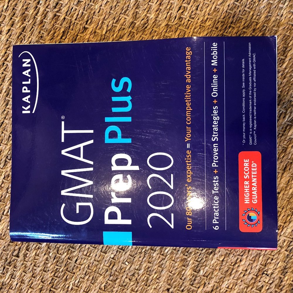 GMAT 2020 Prep Plus Book